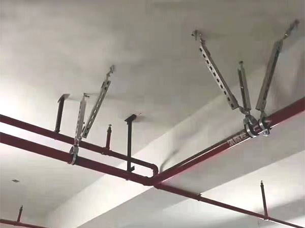 抗震支架的安装距离为多少时合适
 广东固稳科技抗震支架厂家